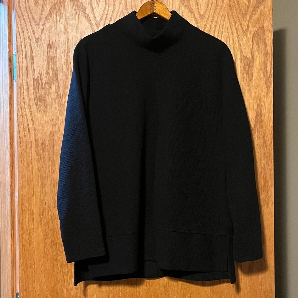 RBX Black Ribbed Knit Top